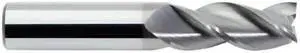 M.A. FORD 13825007CE Tuffcut X-Al 3 Flute End Mill Finisher, 1/4