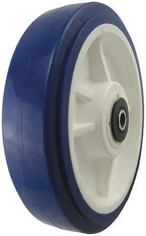 ZORO SELECT 2RZF2 Caster Wheel,900 lb.,8 D x 2 In.