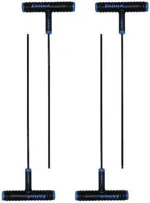 EKLIND 64830 Metric Plain Ball Hex Key, 3 mm Tip Size, 9 in Long, 3 in Short, 4