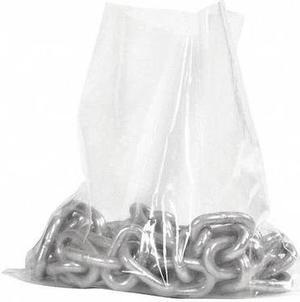 PARTNERS BRAND PB2425 Flat Poly Bags, 20" x 24", 1 mil, Clear, 500 PK
