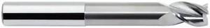 M.A. FORD 13825011NR.015 Tuffcut X-Al 3 Flute End Mill Necked Finisher, 1/4