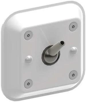 BESTCARE WH1830A-SLPT Bathroom Hook,1 Hook,5-1/8" H,7/8" D