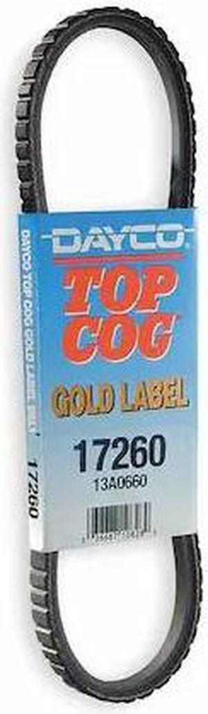 DAYCO 17630 Auto V-Belt,Industry Number 13A1600