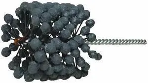 WEILER 34268 CrossFlex Heavy Duty Bore Brush 3-1/2 Diameter 240SC Grit