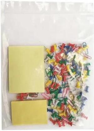 ZORO SELECT 5CNK2 Reclosable Poly Bag, Zip Seal, 10 in L, 8 in W, 4 mil Thick,