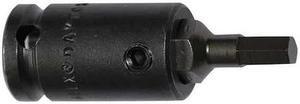 APEX TOOL GROUP SZ-11-5PK Socket Bit,3/8 in. Dr,5/32 in. Hex,PK5