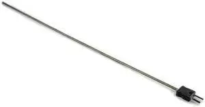 DAYTON 36GK75 Thermocouple Probe,Type J,18in,SS,22 AWG