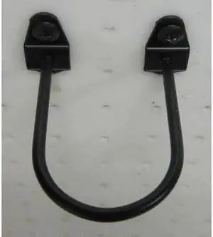 ZORO SELECT 5TPH9 U-Shaped Pegboard Hook,1 3/4 In ID,PK5