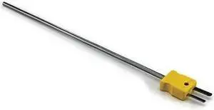 DAYTON 36GL13 Thermocouple Probe,Type K,6in L,Inconel
