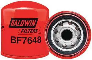 BALDWIN FILTERS BF7648 Fuel Filter,3-7/16 x 3-1/32 x 3-7/16 In