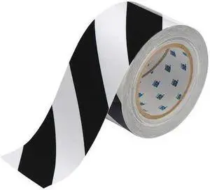 BRADY 104349 Floor Marking Tape,Roll,3In W,100 ft. L