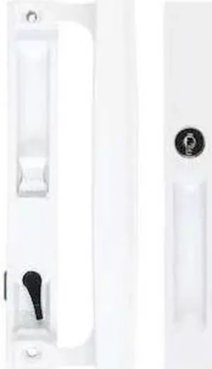 WRIGHT PRODUCTS VK1297WH Keyed Flush Mount with Handle, White