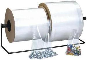 PARTNERS BRAND AB329 5" x 5" Plastic Bags Roll, 2 mil, Clear