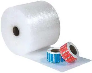PARTNERS BRAND BWUP51648 UPSable Air Bubble Rolls, 5/16" x 48" x 188', Clear,