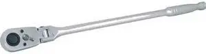 DYNAMIC D012308 Tools 1/2" Drive 48 Tooth Flex Head Ratchet, 17-3/4" Long,