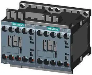 SIEMENS 3RA23158XB301BB4 IEC Magnetic Contactor, 3 Poles, 24 V DC, 7 A,