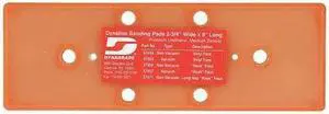 DYNABRADE 57455 Disc Pad,70mm X 203mm
