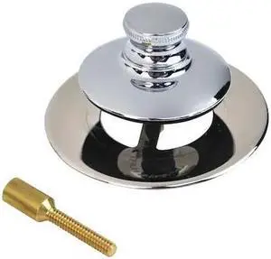 WATCO 4875N-PP-CP-51 U Bathtub Stopper and Drain,Push Pull