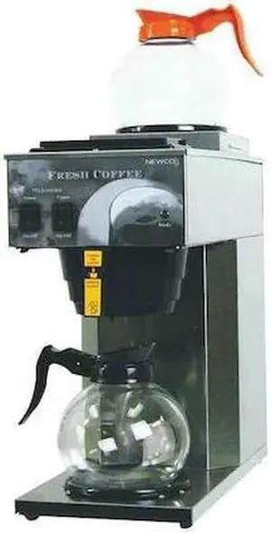 NEWCO COFFEE AK-2AS Silver Pourover 4 gal Coffee Brewer