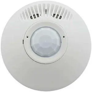 HUBBELL WIRING DEVICE-KELLEMS ATD1000CRP Occupancy Sensor,PIR/Ultra,1000sq