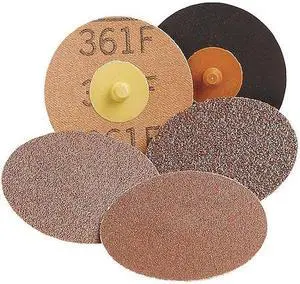 3M 7000045099 Qk Change Disc,AlO,1-1/2in,80G,TR,PK50