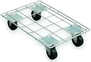 ZORO SELECT 2TUR1 Adjustable Dolly,880 lb.