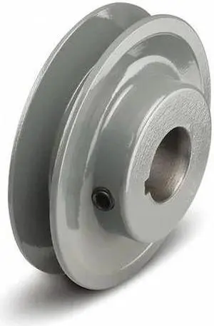 TB WOOD'S BK3478 7/8" Fixed Bore 1 Groove Standard V-Belt Pulley 3.55 in OD