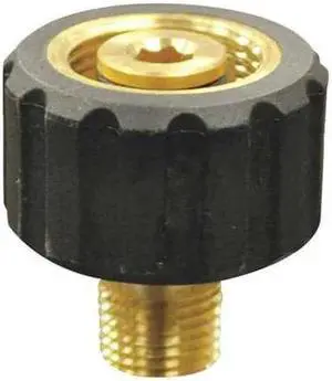 ZORO SELECT 1MDL2 Quick Coupling,1/4 (M) x 22mm