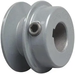 TB WOOD'S BK3058 5/8" Fixed Bore 1 Groove Standard V-Belt Pulley 3.15 in OD