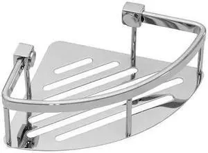 WINGITS WCONCBPS8 Corner Basket,8 In W,SS,Polished