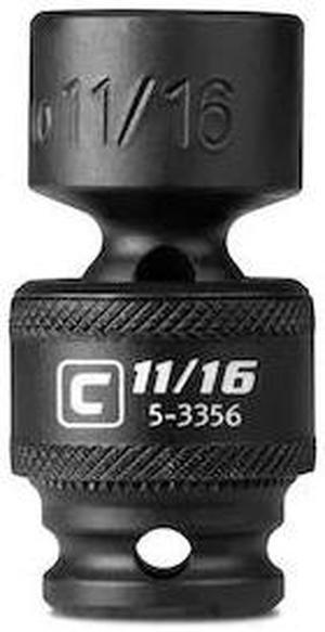 CAPRI TOOLS 5-3356 3/8 in Drive 11/16 in Universal Impact Socket
