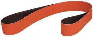 3M CUBITRON 60440227605 Sanding Belt, 2 in W, 132 in L, Coated, Ceramic, 36