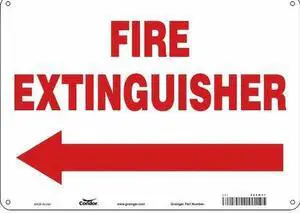 CONDOR 469W41 Safety Sign,14" W,10" H,0.032" Thickness