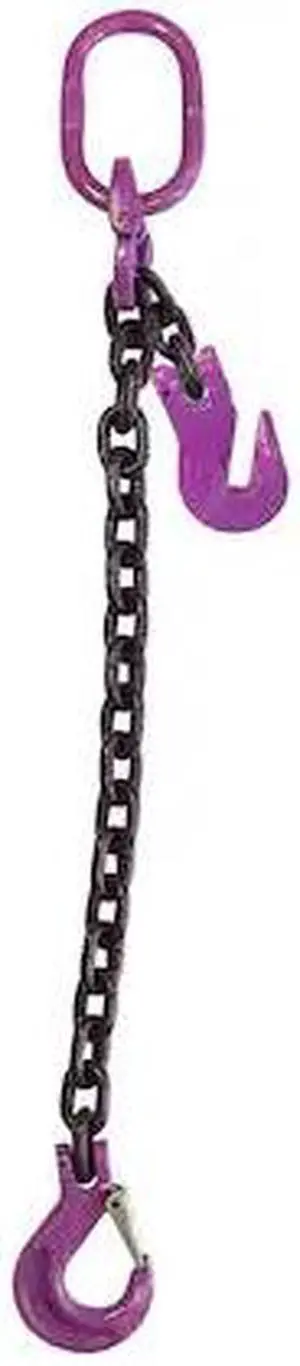 US CARGO CONTROL 34G100SOSA-5 3/4" x 5',Adjustable SingleLeg Chain Sling w/