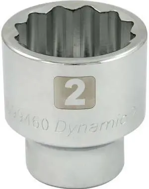 DYNAMIC D099460 1" Drive, 2" SAE Socket, 6 Points