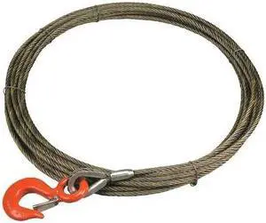 LIFT-ALL 38WIX100 Winch Cable,3/8 In. x 100 ft.