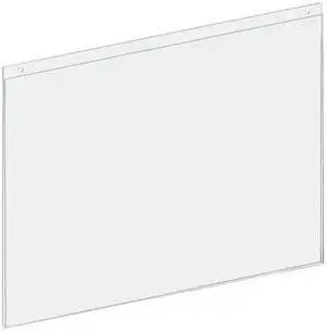 AZAR DISPLAYS 162729 22"W x 17"H Wall U-Frame w/ Holes, PK10