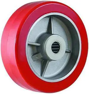 ZORO SELECT 2RZE9 Caster Wheel,1200 lb.,8 D x 2 In.