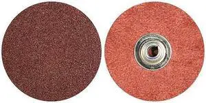 MERIT 69957399648 Quick Change Disc,AlO,2in,320G,TS,PK100