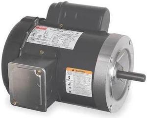 DAYTON 6XJ44 Capacitor-Start General Purpose Motor, 1/4 hp HP, 56C Frame,