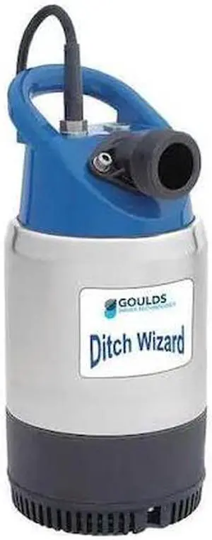 GOULDS WATER TECHNOLOGY 2DW0511 Dewatering Pump,1/2 HP,115V,5.5A