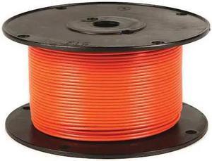 GROTE 87-5012 Primary Wire, GPT, 10 AWG, 1C C, Orange, PVC, Stranded, 60V, 100