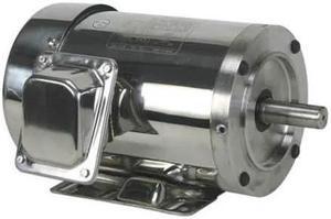 DAYTON 4GPT4 Washdown Motor,3 Ph,TEFC,2 HP,1750 rpm