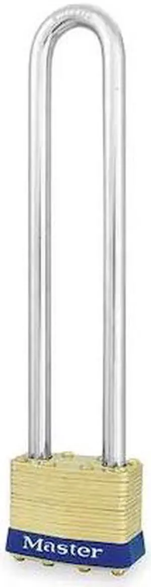 Padlock, KD, 5-3/4 In H, 4 Pin, Steel