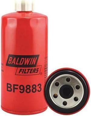 BALDWIN FILTERS BF9883 Fuel Filter,7-15/32 x 3-9/32 x 7-15/32In