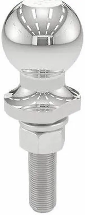 CURT 40073 Trlr Ball,3/4"x3" Shnk,3500 lb.,Chrm,2"