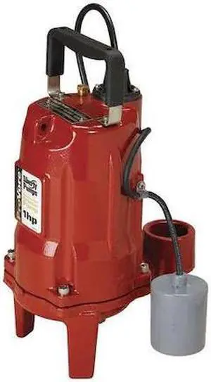 LIBERTY PUMPS PRG102A Grinder Pump,Automatic,230V