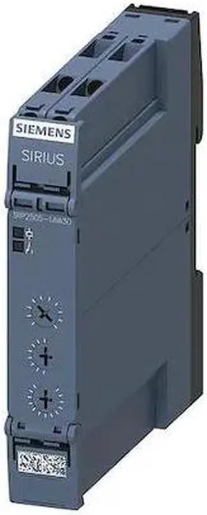 SIEMENS 3RP25051AW30 Multifunction Time Delay Relay, 12 Functions 12 to 240V
