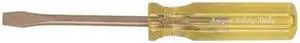AMPCO SAFETY TOOLS S-35 Non-Sparking Slotted Screwdriver 5/32 in Round