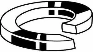 ZORO SELECT U37025.031.0001 Split Lock Washer, For Screw Size 5/16 in Steel,